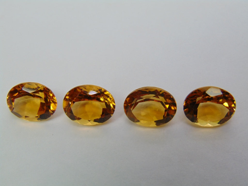 Citrino 9,85 ct Calibrado 10x8mm