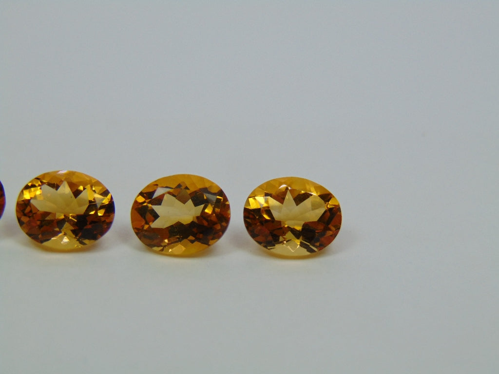 Citrino 9,85 ct Calibrado 10x8mm