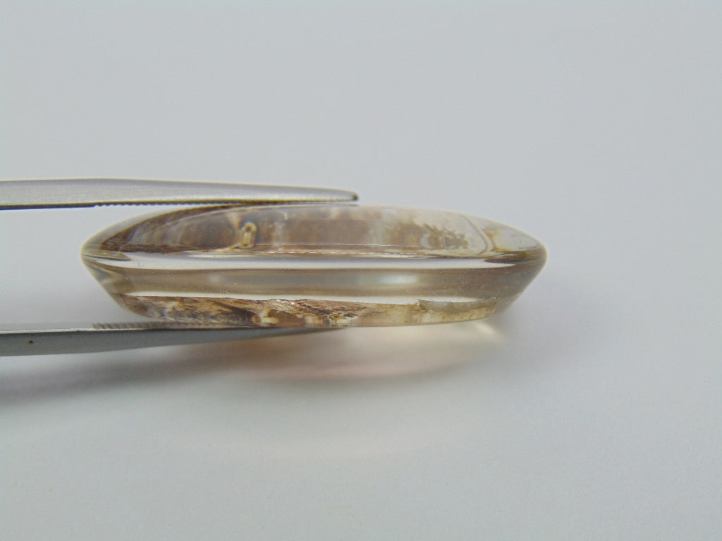 Inclusão de quartzo 38,70ct 30x19mm