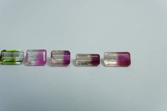 2.58ct Turmalina bicolor
