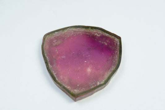 43.20ct Turmalina melancia 32x31mm