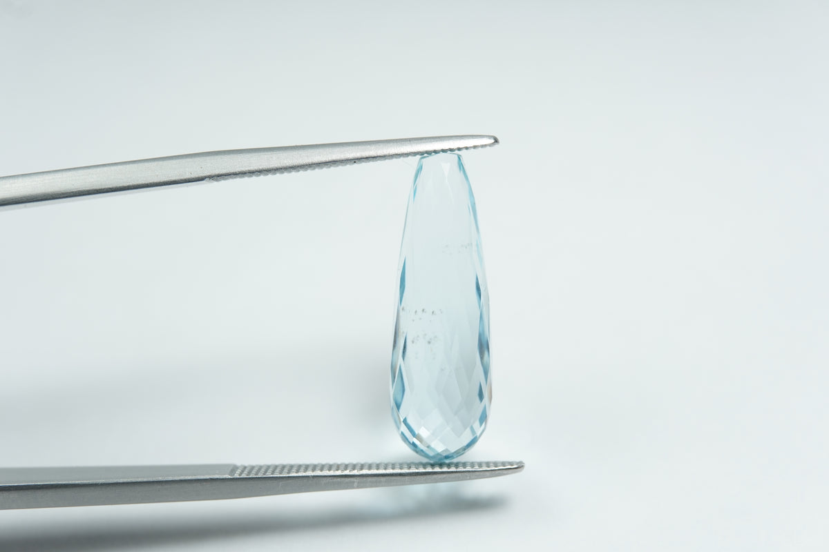 6.24ct Água-marinha 20x6.5mm