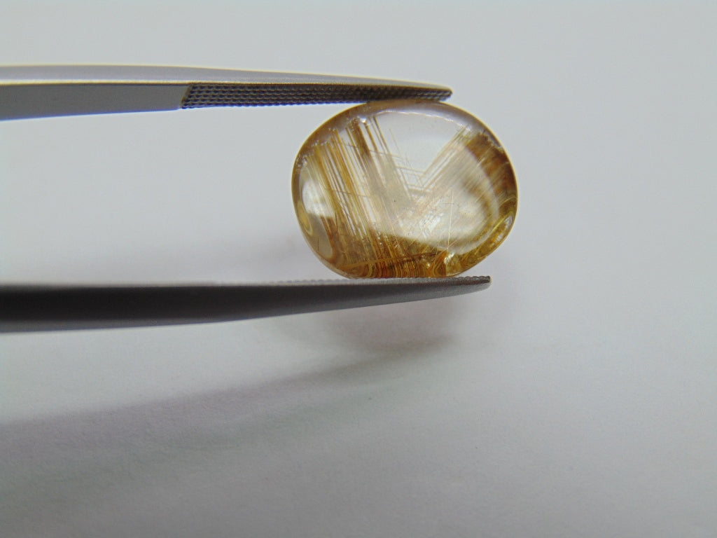 Inclusão de quartzo 8ct 15x13mm