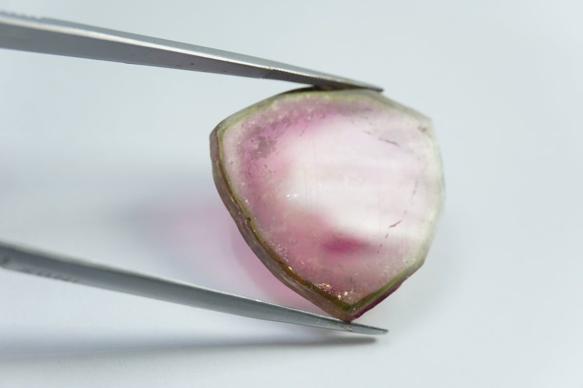 43.20ct Watermelon tourmaline 32x31mm