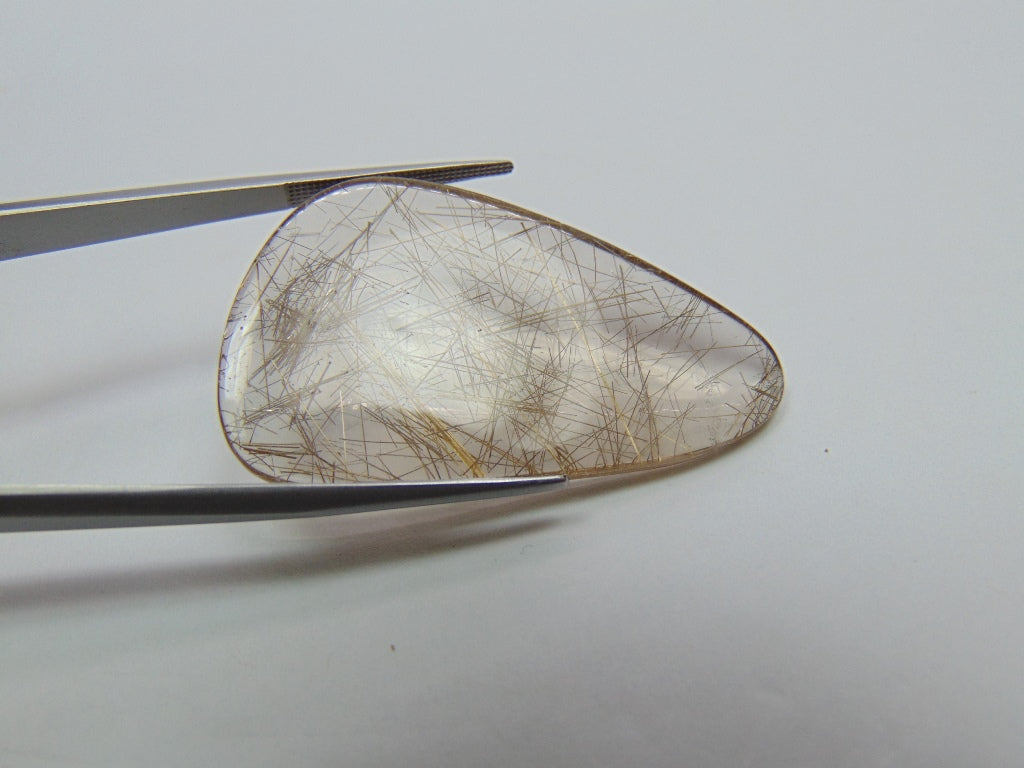 Inclusão de quartzo 44,10ct 43x25mm