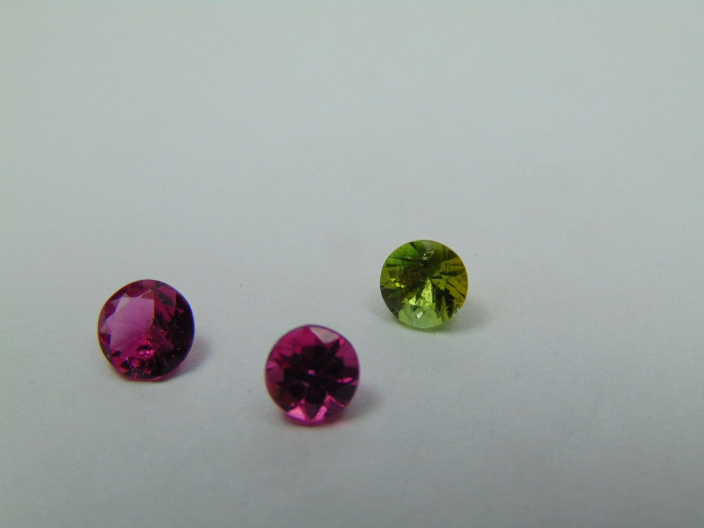 1.40ct Turmalina Mix 5mm