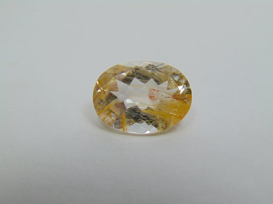 Topázio 12,75ct com Rutilo 17x12mm