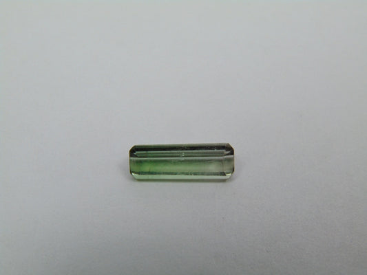 1.57ct Turmalina Bicolor 12x4mm