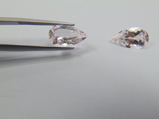 5.20ct Morganita Par 12x7mm