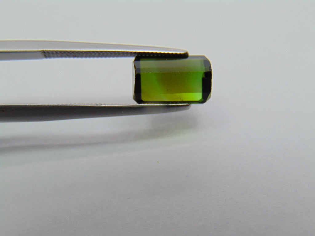 2,60 ct Turmalina Bicolor 10x6mm