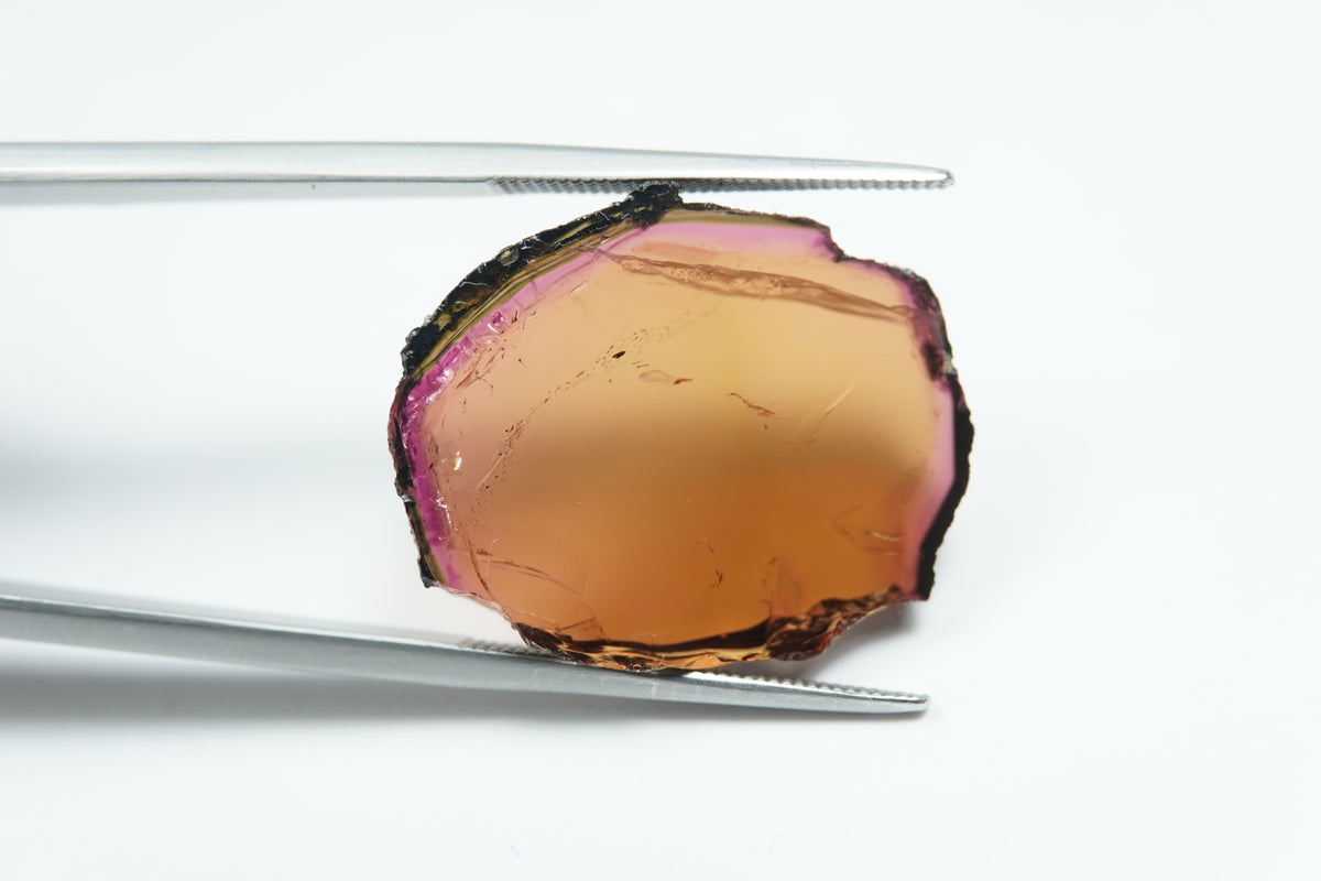 20.06ct Turmalina melancia 23x19mm