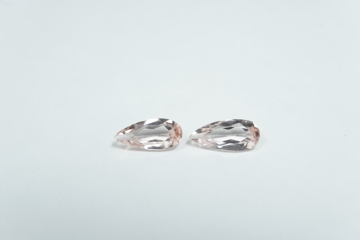 2ct Topázios imperiais 10x4mm / 9x4mm