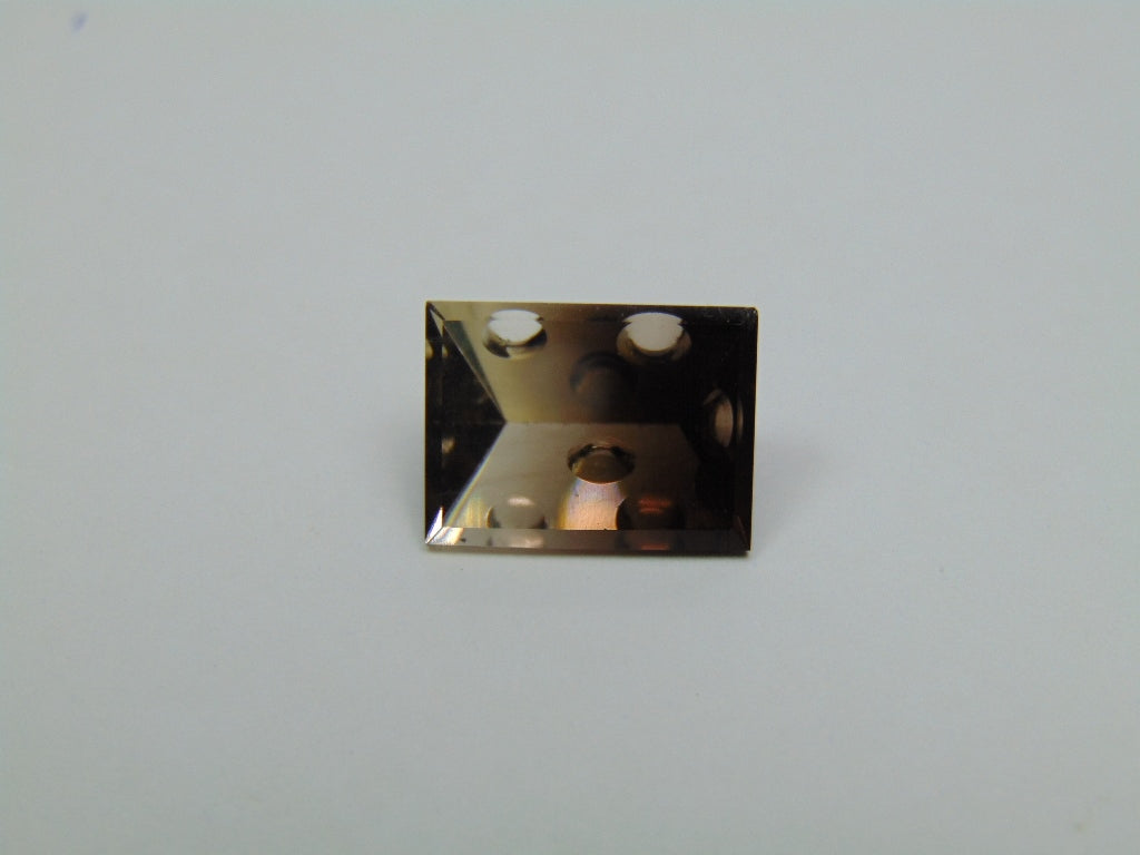 8,75ct Quartzo Bicolor 15x11mm