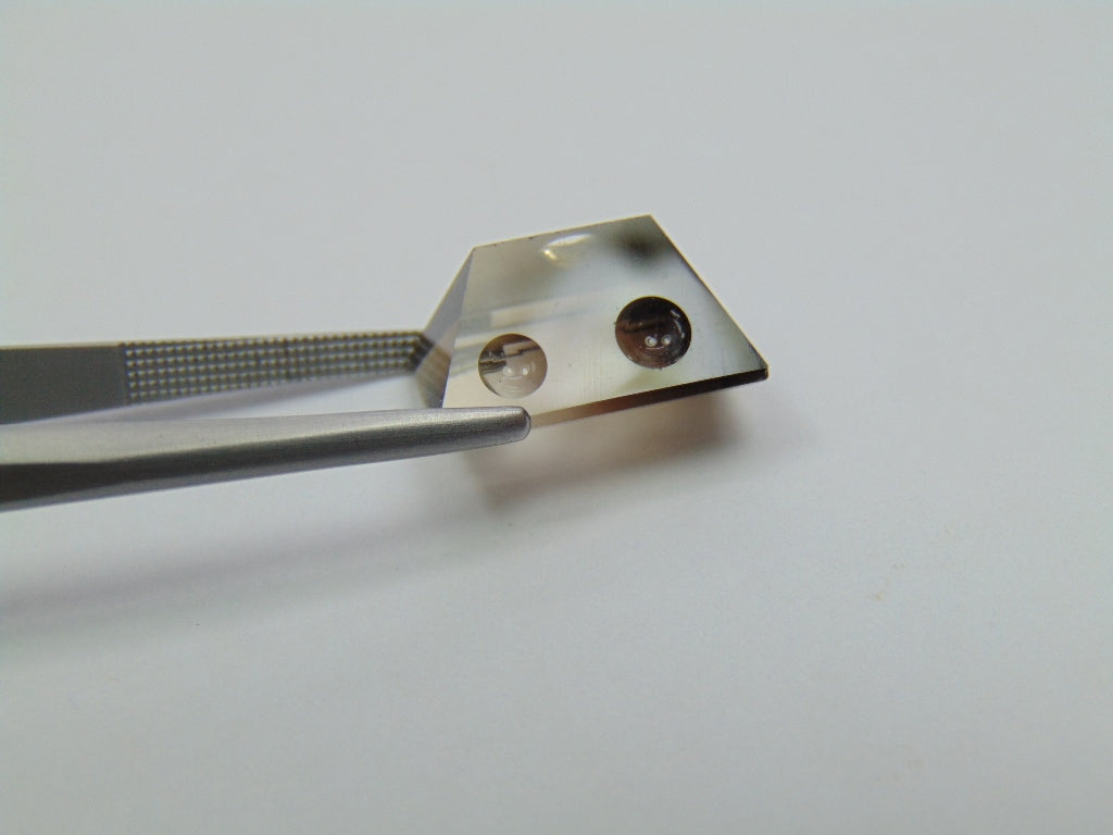 8.75ct Quartz Bicolor 15x11mm