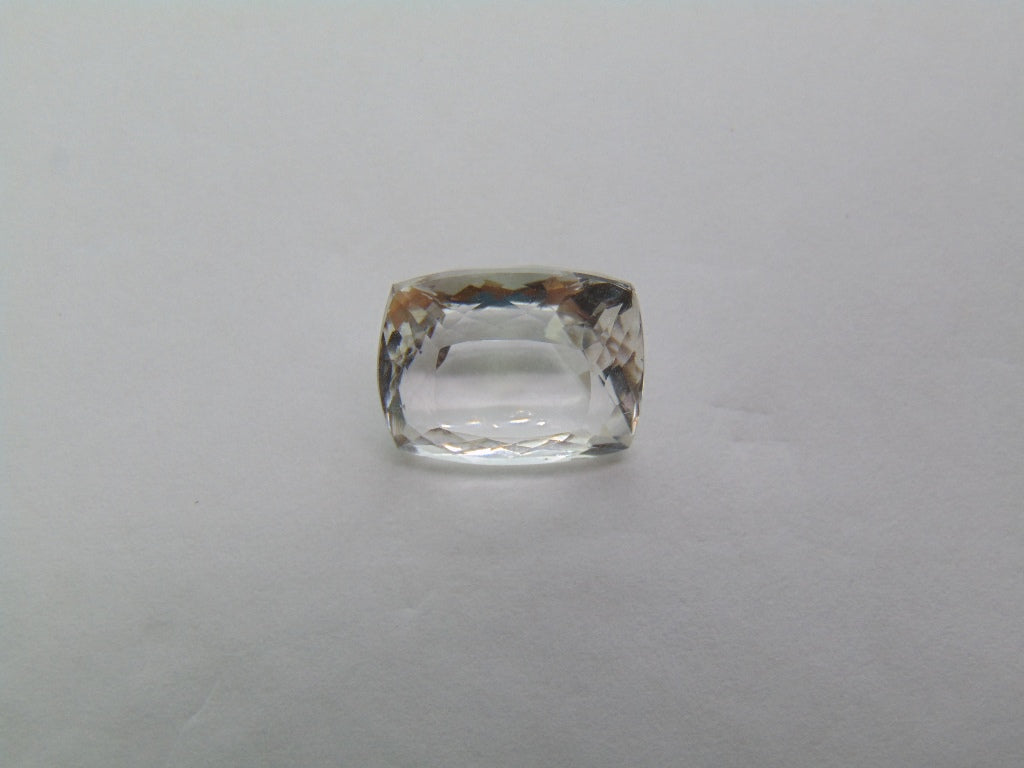 8ct Morganite White 13x11mm