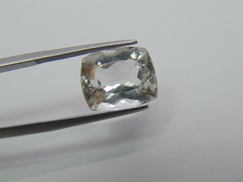 8ct Morganite White 13x11mm