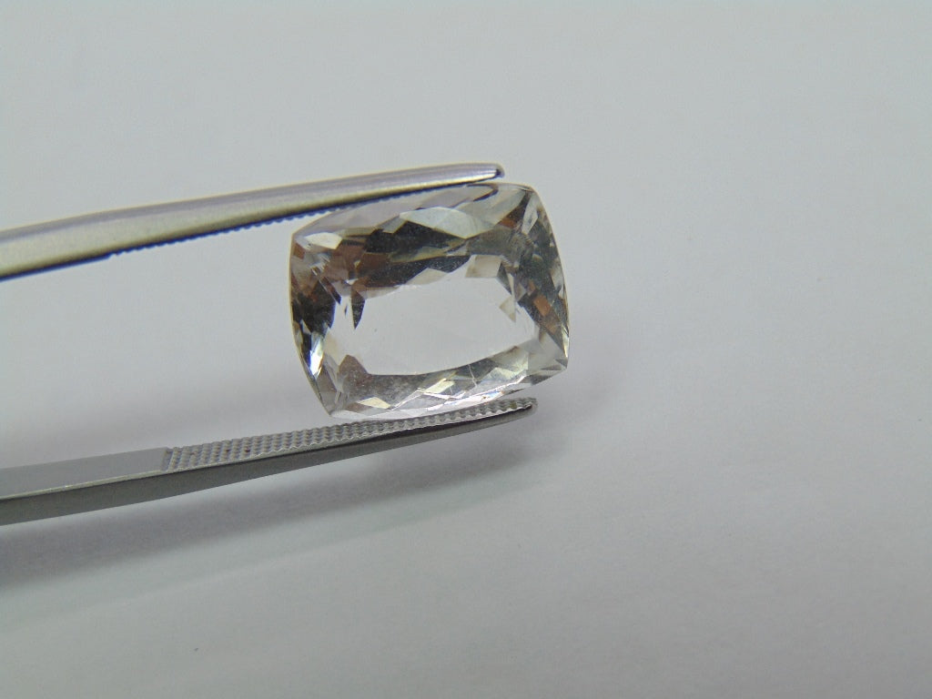 8ct Morganite White 13x11mm