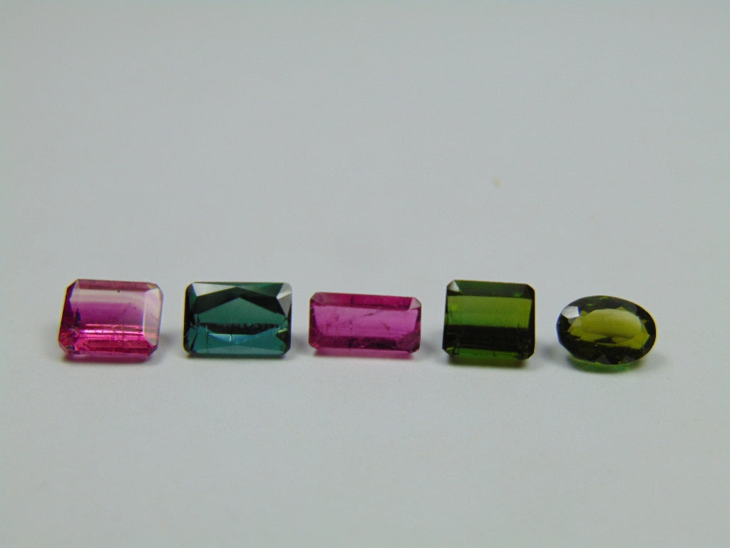 6.60ct Turmalina Mista