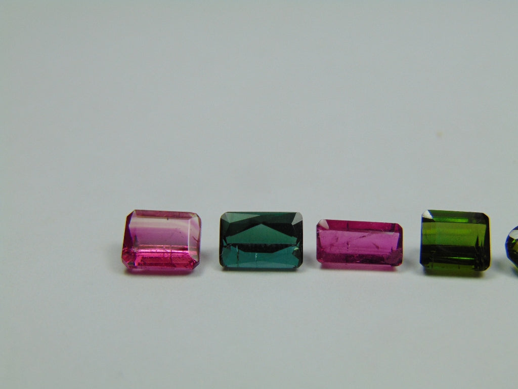 6.60ct Turmalina Mista