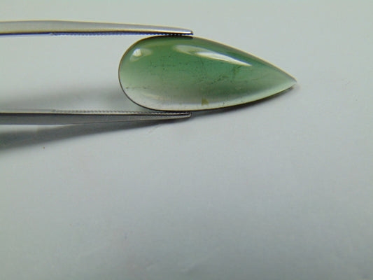 6.85ct Turmalina Bicolor Cabochão 24x10mm