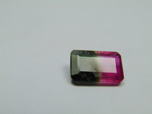 5.35ct Turmalina Bicolor 14x8mm