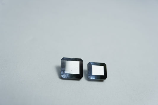 2.65ct Turmalina bicolor 6x5mm / 6mm