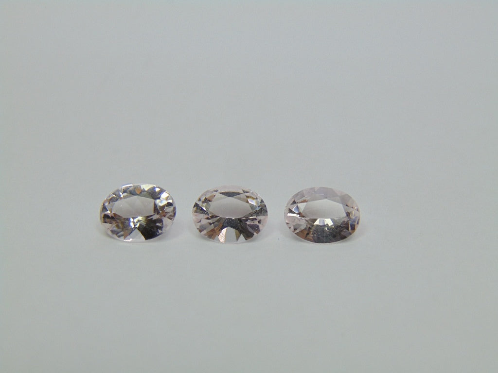 Morganita 4 ct Calibrada 9x7mm