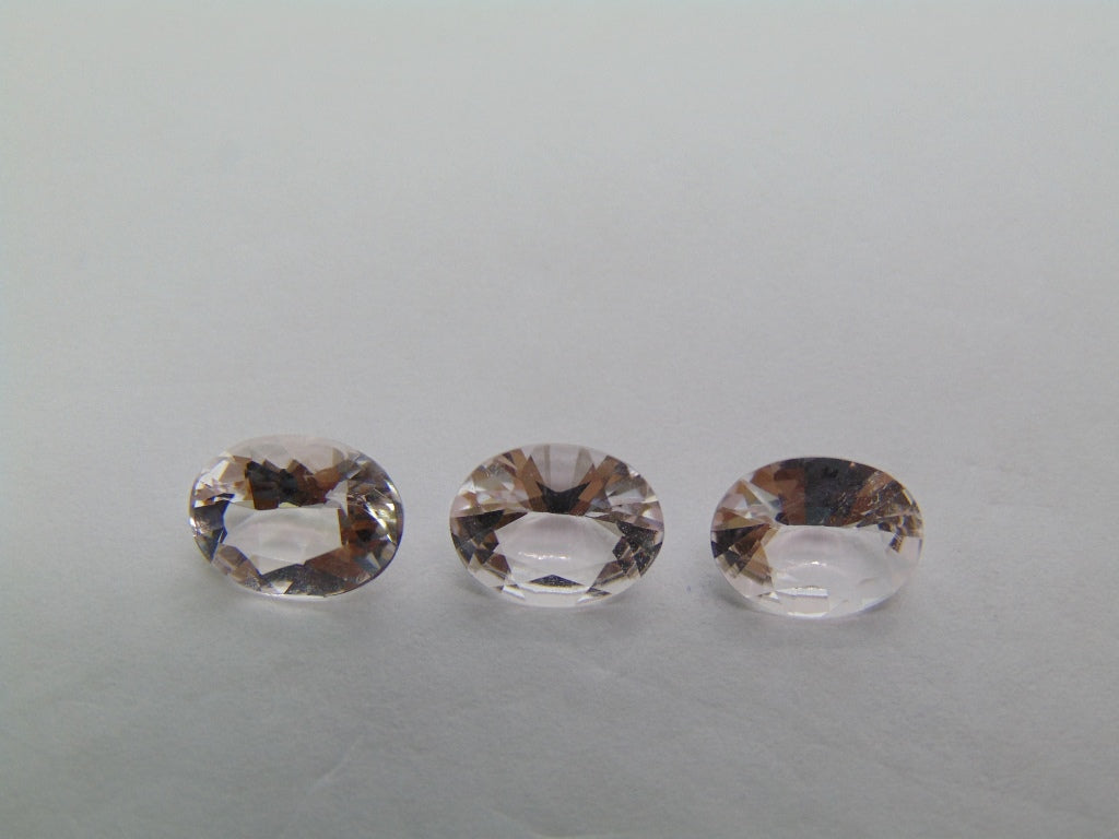Morganita 4 ct Calibrada 9x7mm