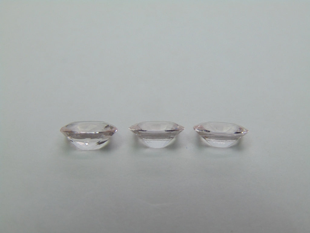 Morganita 4 ct Calibrada 9x7mm