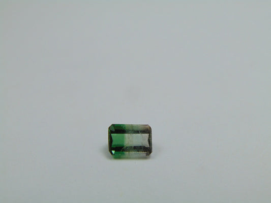 1ct Turmalina Bicolor 6x5mm