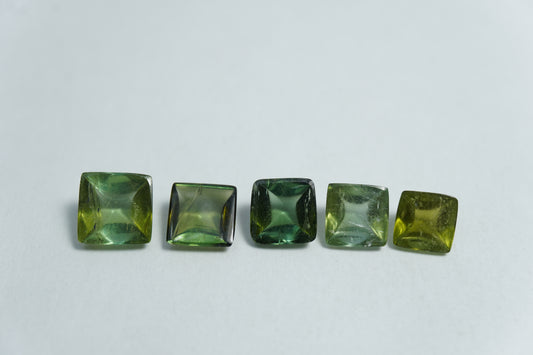 4.80ct Turmalina 6.5mm / 6mm / 5.5mm / 5mm