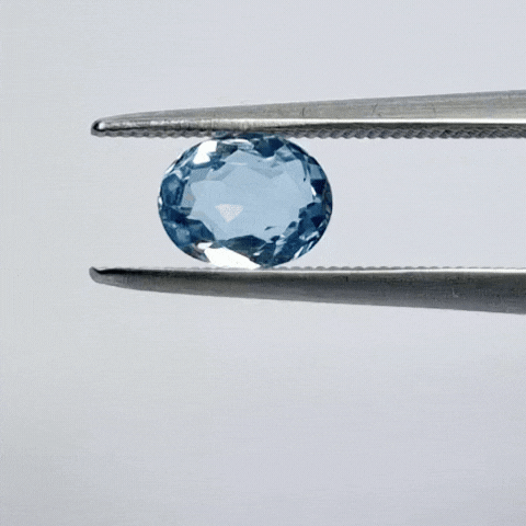 0.87ct Aquamarine 7x6.5mm