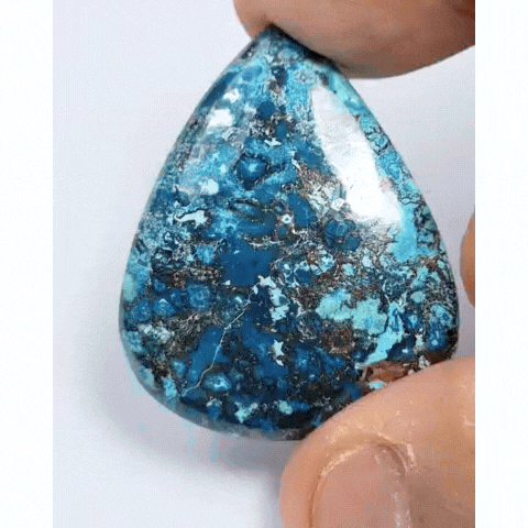 43.55ct Crisocola 37x30mm