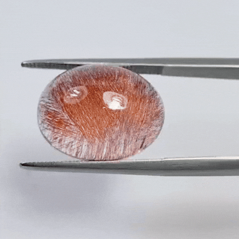 13.50ct Quartzo com Inclusão Cabochão 16x13mm