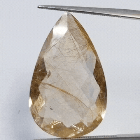 23ct Rutile 29x17mm