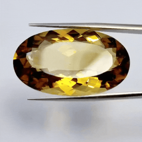 44ct Citrino 33x20mm