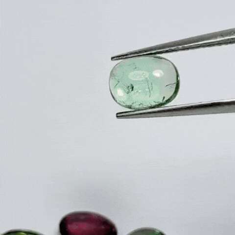 6.70ct Tourmaline Cabochon Mix