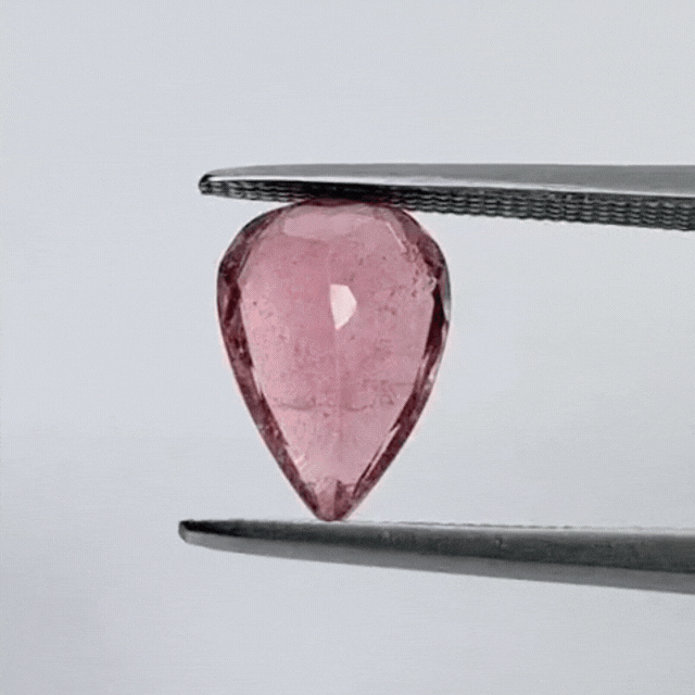 2ct Turmalina Rosa 11x7mm