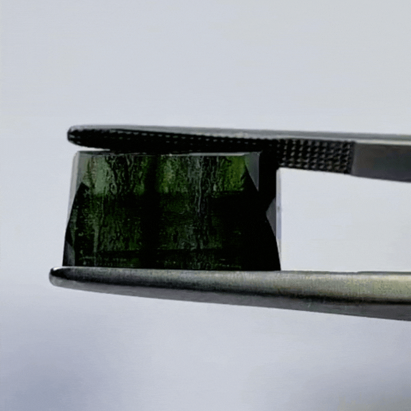 9.30ct Turmalina Bicolor 13x11mm