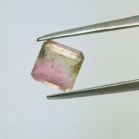 1.28ct Turmalina Bicolor 6.5mm