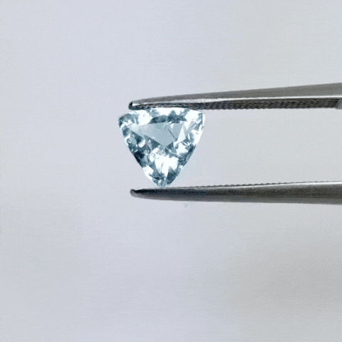 0.97ct Água-marinha 7mm