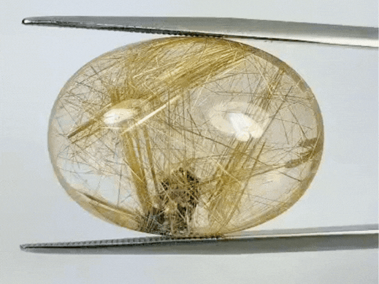 29.10ct Rutilo Cabochão 25x18mm