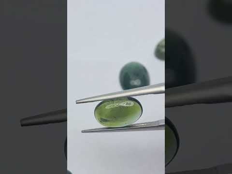 11.10ct Turmalina cabochão 12x9mm / 11x7mm / 10x7mm / 10x7mm / 8x6mm