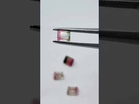 3.60ct Turmalina bicolor