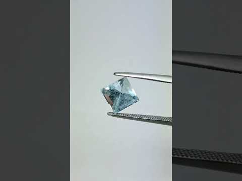 3.45ct Águas-marinhas 7mm / 7mm