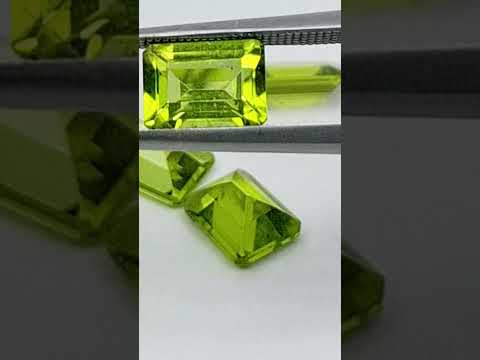 6ct Peridoto calibrado 8x6mm