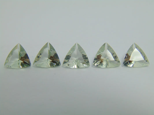 10,40ct Prasiolite calibrado 9,5mm