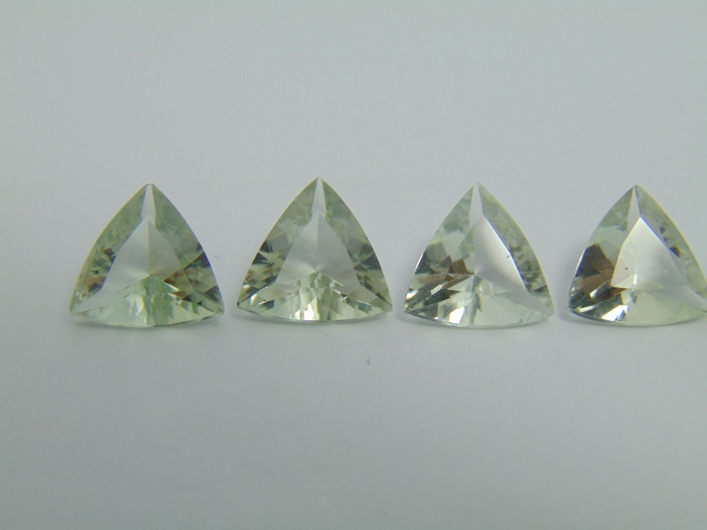 Prasiolita calibrada 9,5mm de 10,40ct