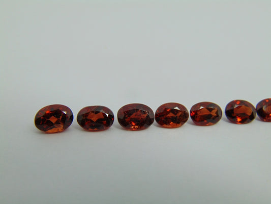10,80ct Garnet calibrado 7x5mm