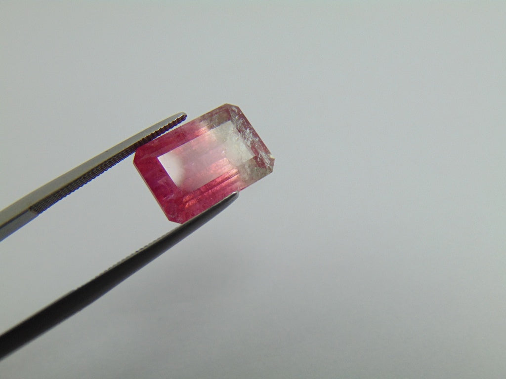7.43ct Turmalina Bicolor 13x9mm